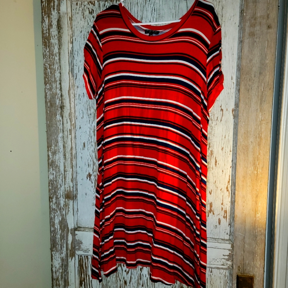 Red white and blue xl dress